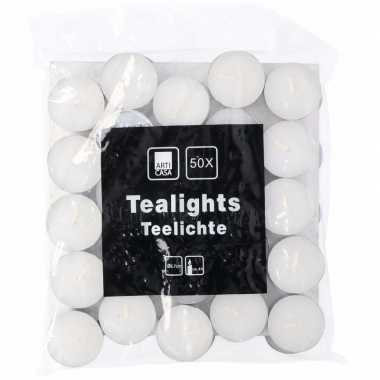 Theelichtjes/theelichtjes 200 stuks