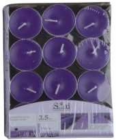Lavendel geur theelichtjes 24 stuks